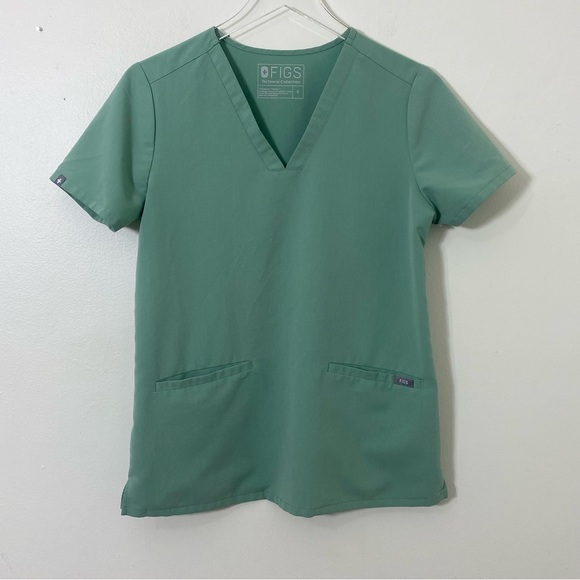Figs Scrub Set Casma Scrub Top & Yola Skinny Scrub Pants Womens Size S-XS - Picture 2 of 12